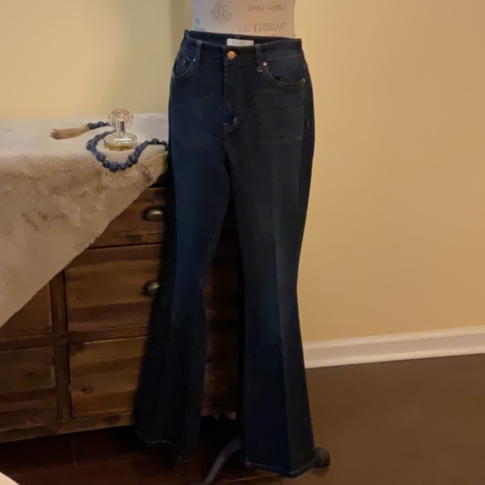 Jessica Simpson High Rise Flare Jeans - Picture 1 of 12